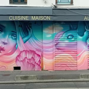 Parcours street-art à Montreuil : l'histoire du cinéma à travers le street-art