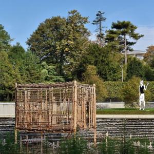 Visite du jardin et des sculptures du MAC VAL