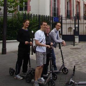 Belleville à trottinette !